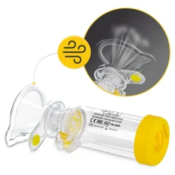 Komora do inhalowania żółta