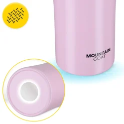 Kubek termiczny Mountain Goat TRAVEL 380 ml różowy