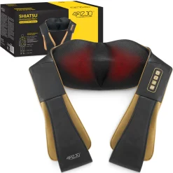 Masażer do karku i szyi SHIATSU PRO+ złoty