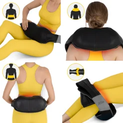 Masażer do karku i szyi SHIATSU ULTRA+ szary