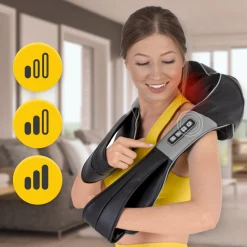 Masażer do karku i szyi SHIATSU ULTRA+ szary