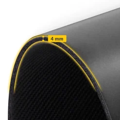 Mata do jogi i ćwiczeń antypoślizgowa 4 mm czarna