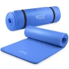 Mata do ćwiczeń fitness i jogi NBR 180 × 60 × 1,5 cm granatowa