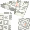 Mata edukacyjna dla dzieci puzzle 150 x 150 cm biała