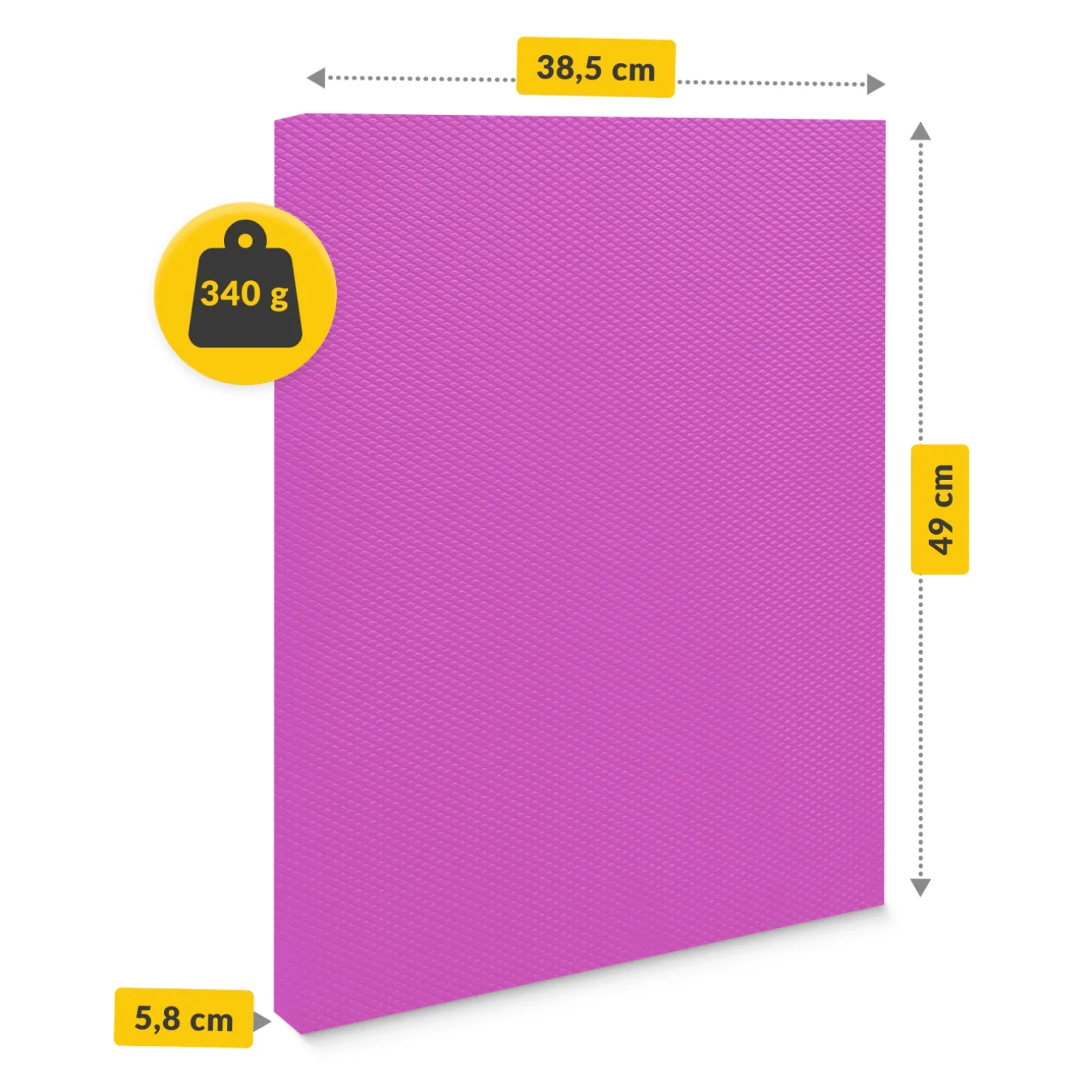 Mata równoważna Balance Pad różowa