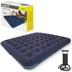 Materac dmuchany dwuosobowy Avenli 191 x 137 x 22 cm z pompką