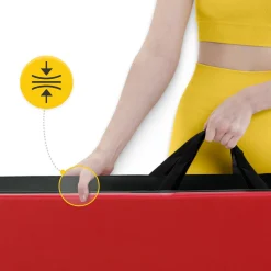 Materac gimnastyczny składany XL wielokolorowy