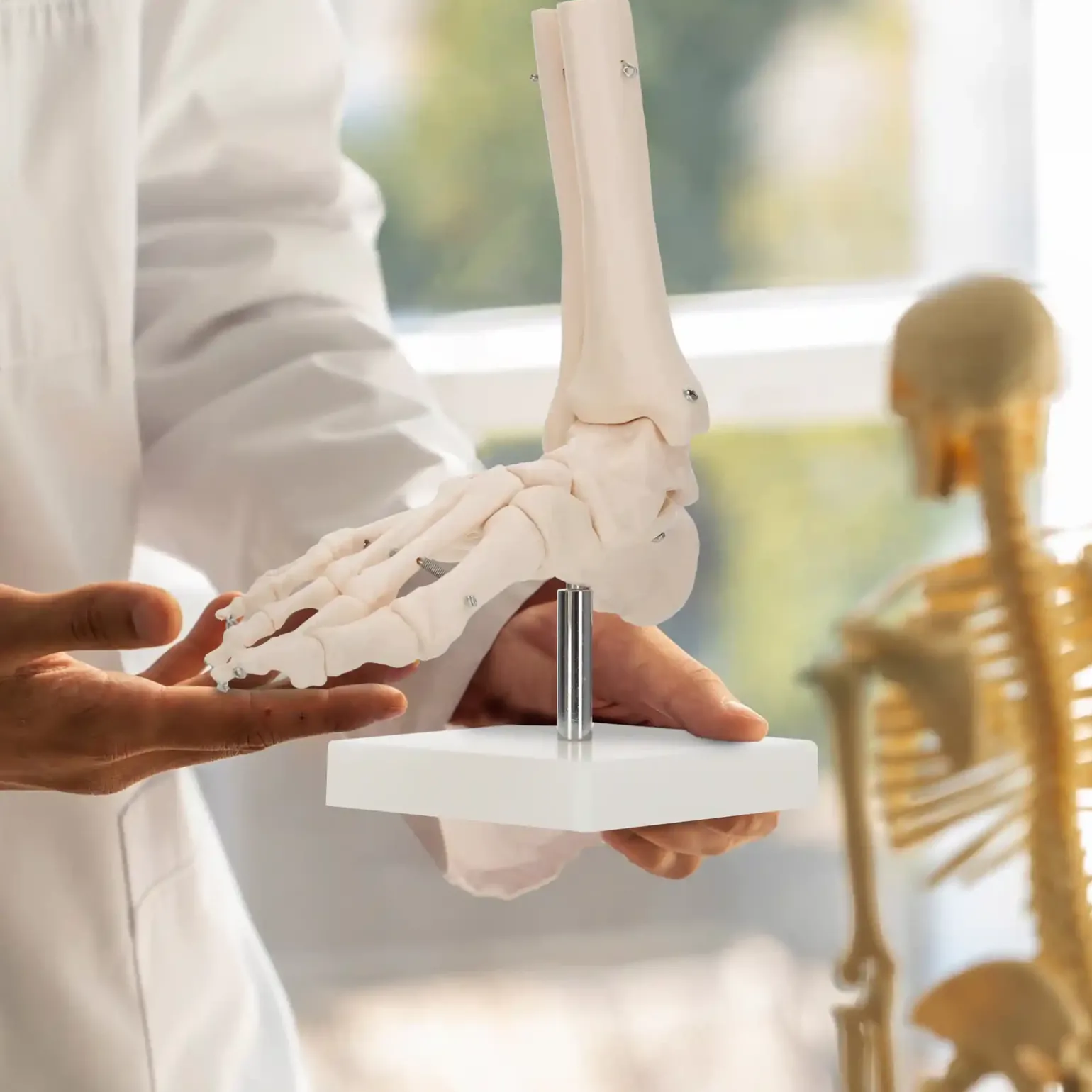 Model anatomiczny stawu skokowego w skali 1:1