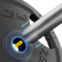 Obciążenie żeliwne 4 x 1,25 kg