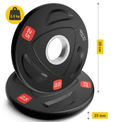 Obciążenie olimpijskie 2 x 2,5 kg