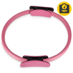 Obręcz ring do jogi i pilatesu różowa