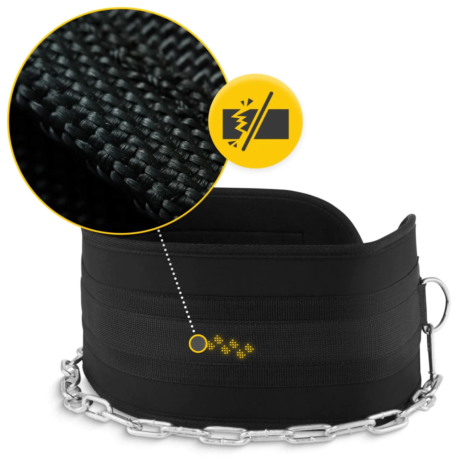 Pas obciążeniowy Dip Belt 80 cm
