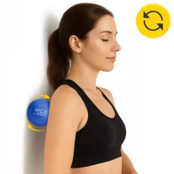 Piłka do masażu Lacrosse Massage Ball niebieska