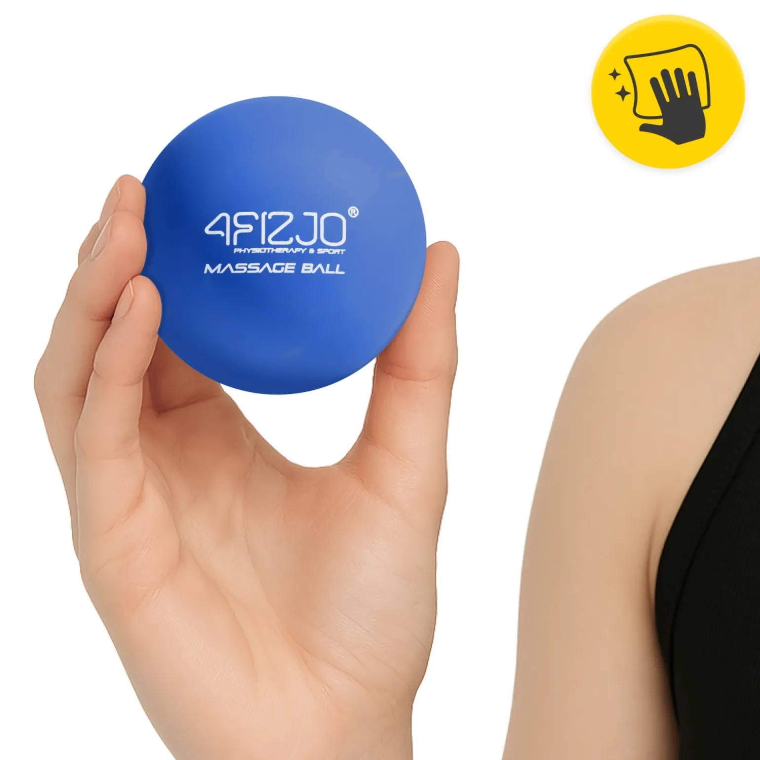 Piłka do masażu Lacrosse Massage Ball niebieska