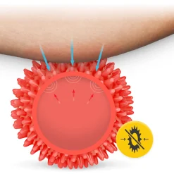 Piłka do masażu z kolcami SPIKE+ 7 cm