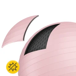 Piłka gimnastyczna dmuchana 55 cm różowa