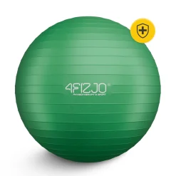 Piłka gimnastyczna dmuchana 65 cm zielona