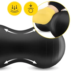 Piłka gimnastyczna PEANUT AIR BALL czarna
