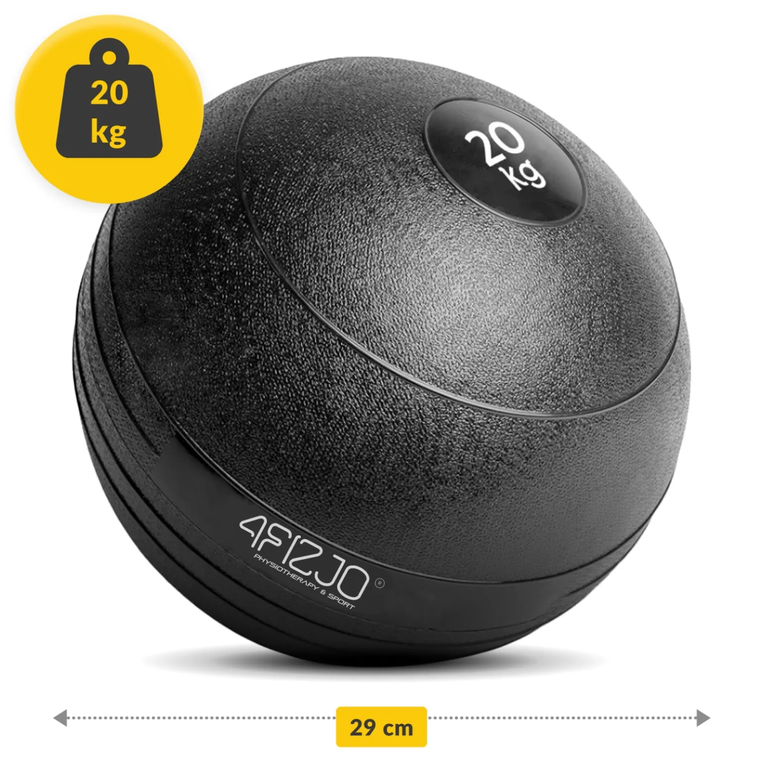 Piłka lekarska do ćwiczeń Slam Ball 20 kg