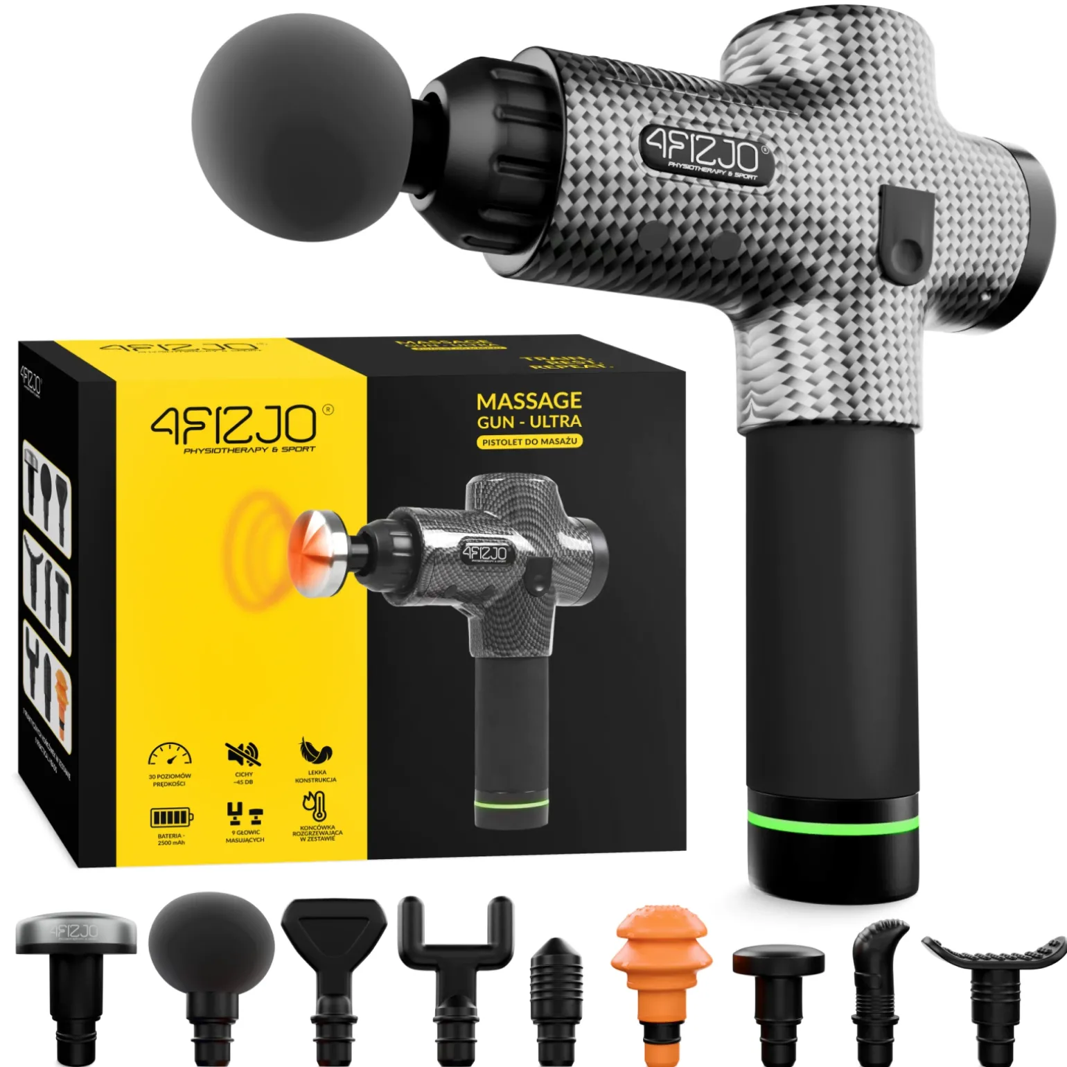 Pistolet do masażu MASSAGE GUN ULTRA