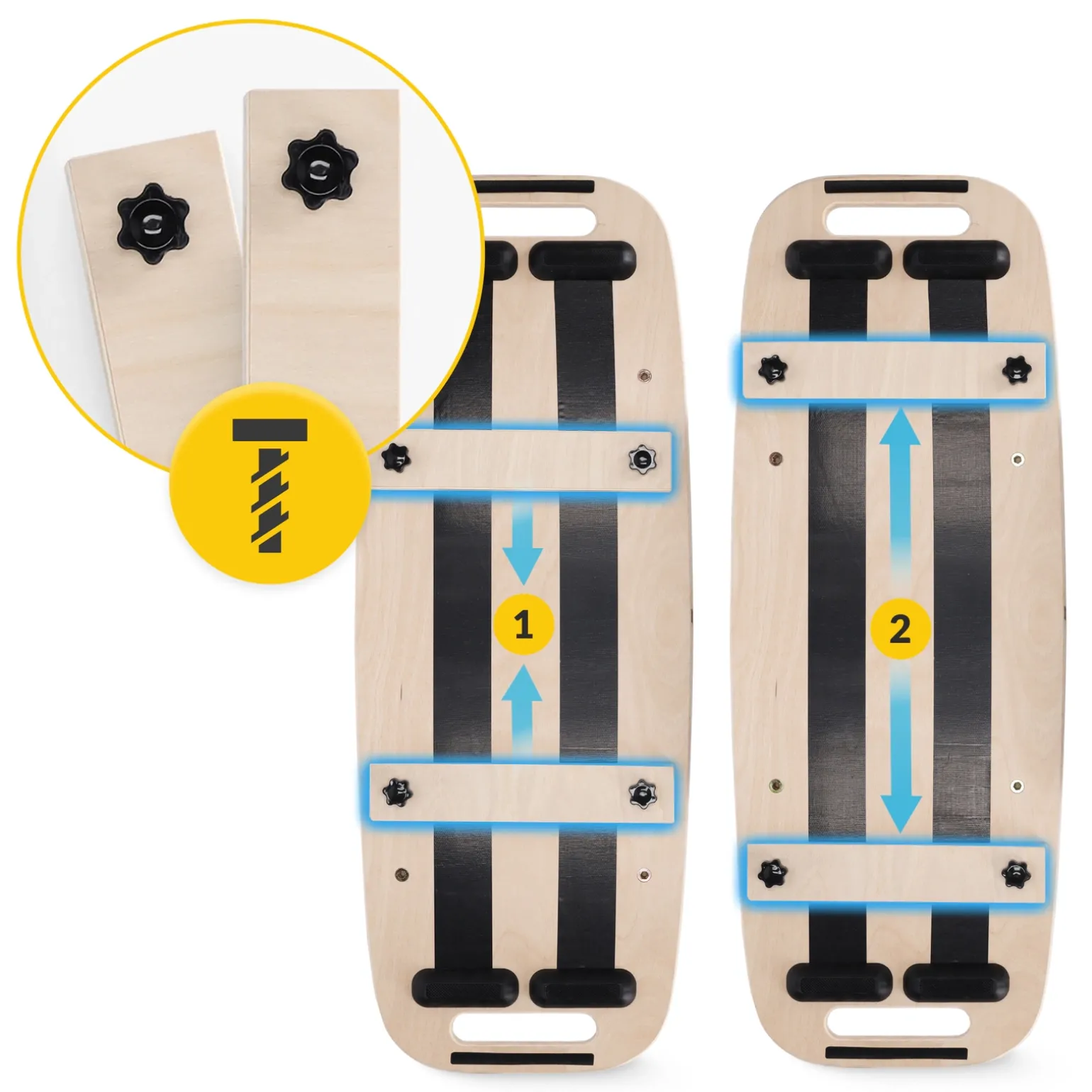 Platforma do balansowania drewniana TRICKBOARD