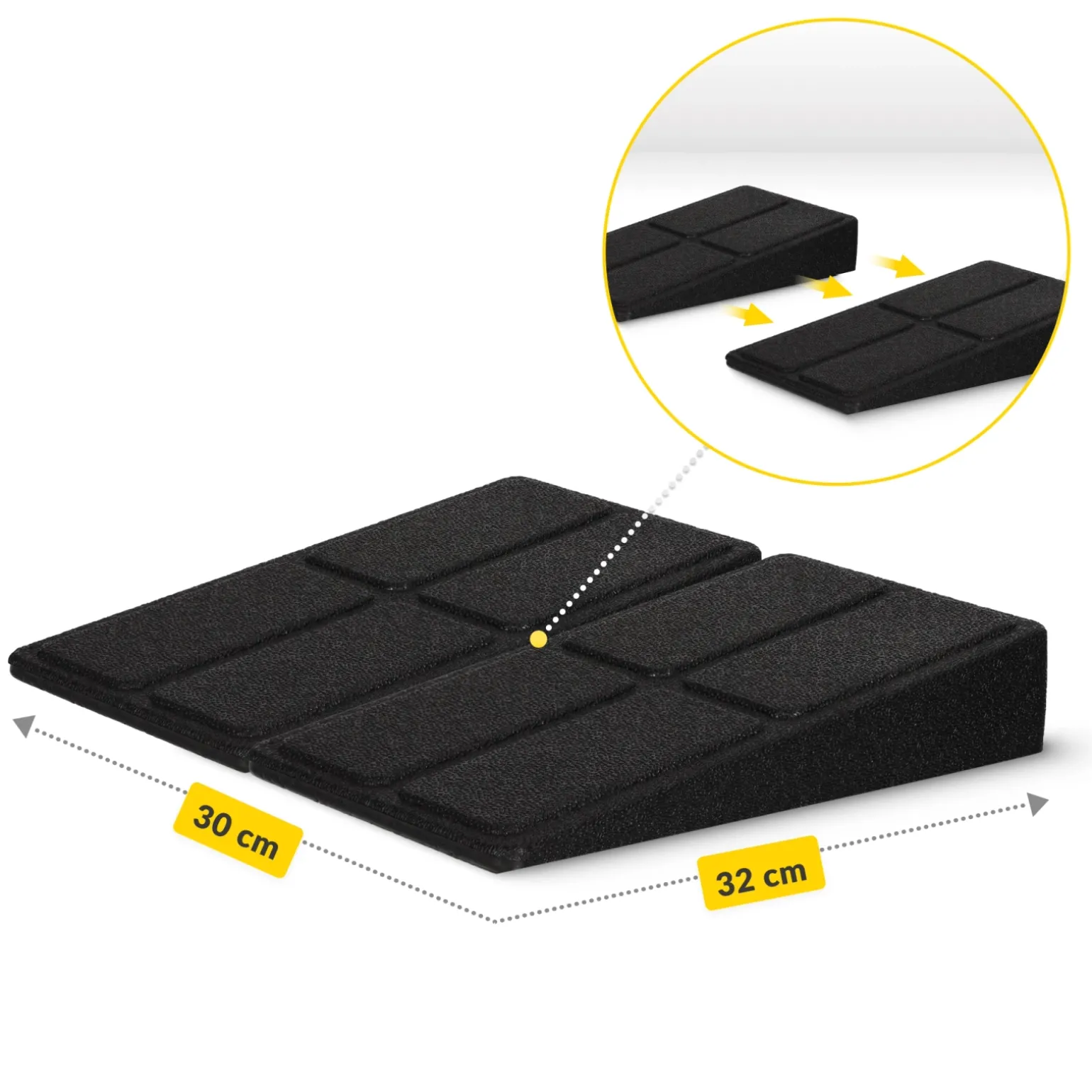 Platforma do rozciągania łydek Slant Board