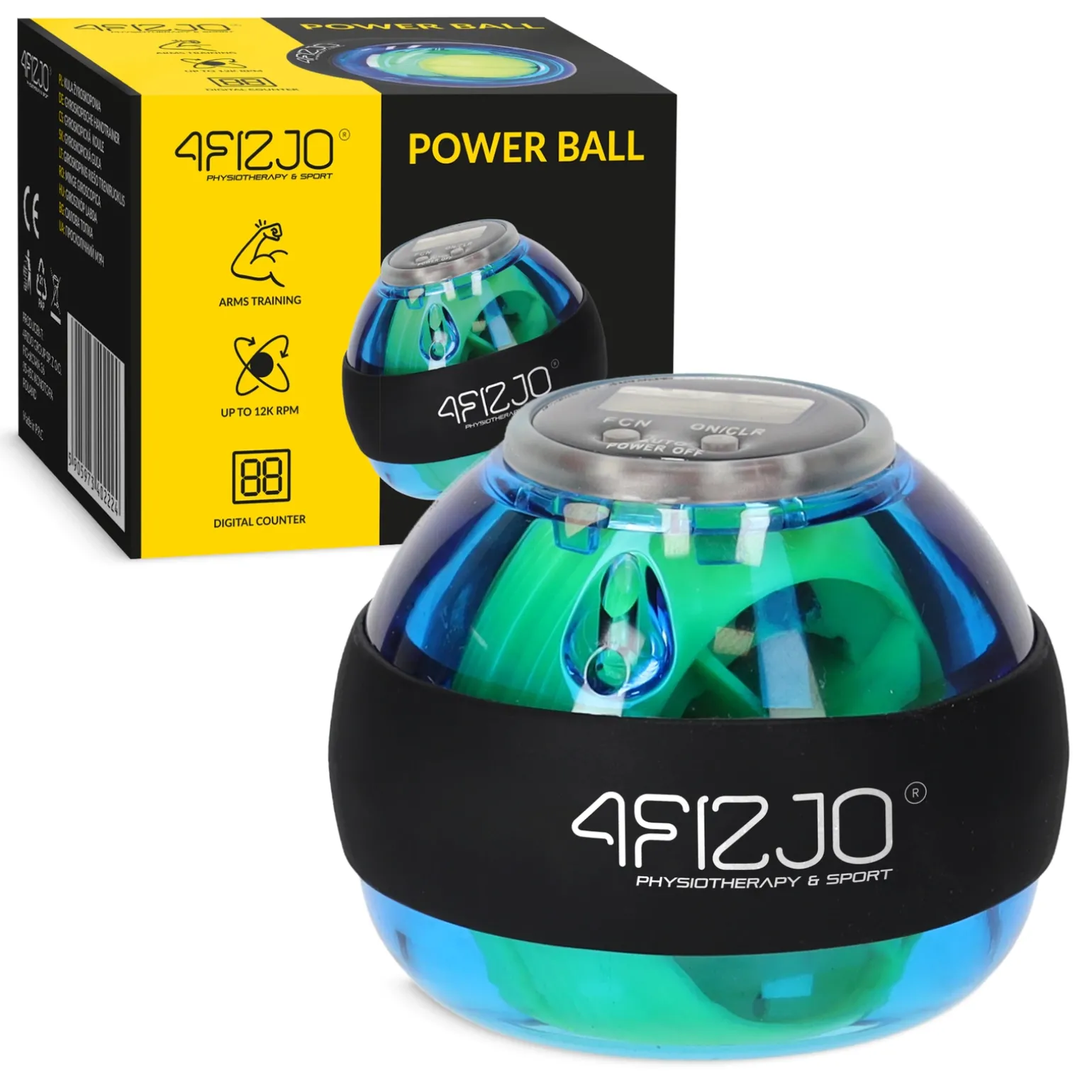 Powerball kula żyroskopowa z licznikiem