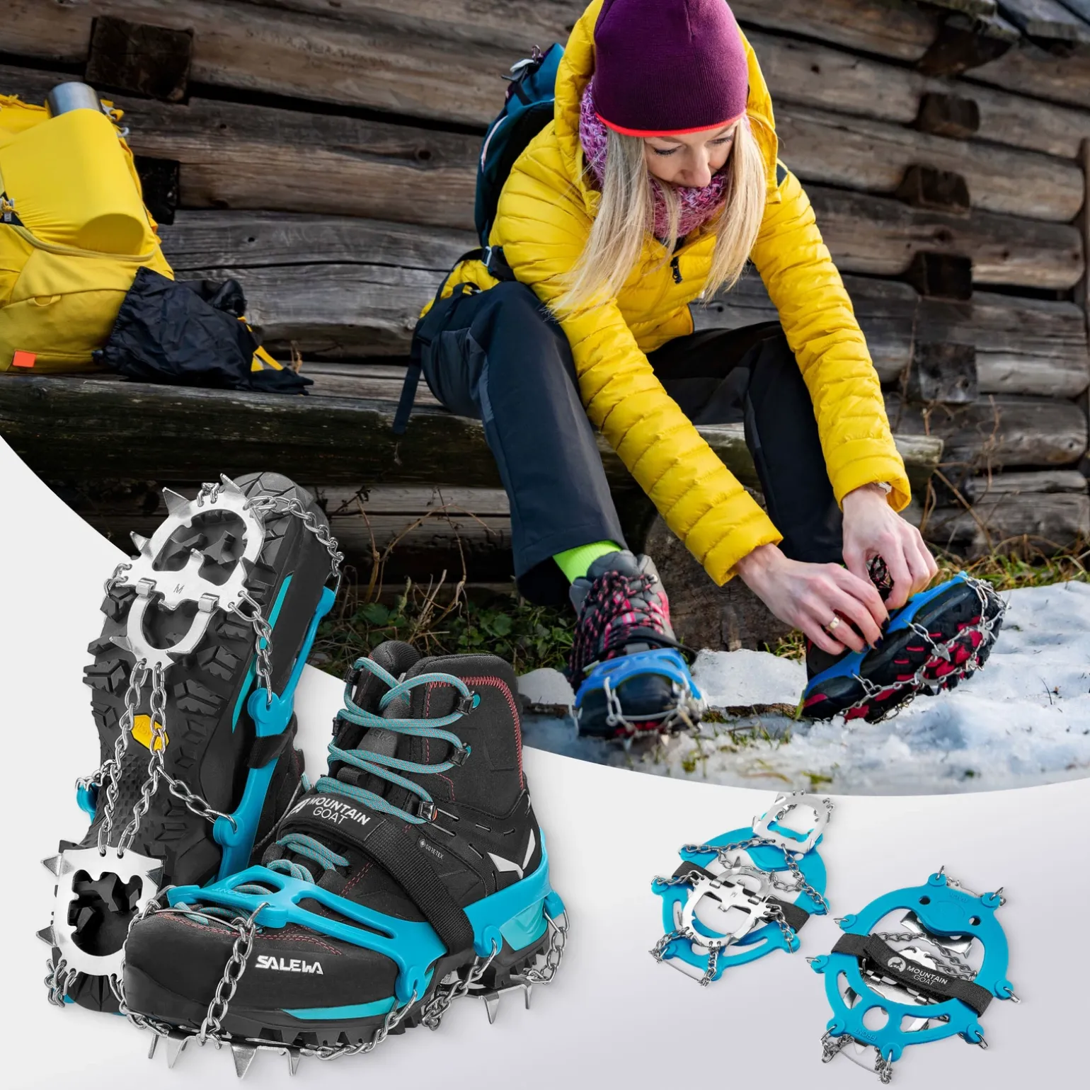 Raczki na buty turystyczne PREMIUM (37-40) M