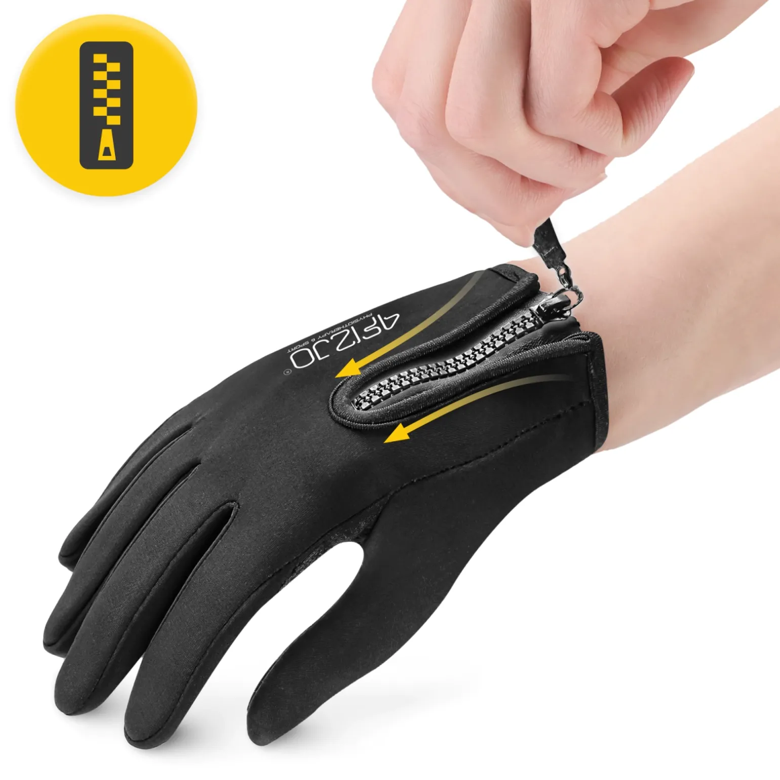 Rękawiczki do biegania termoaktywne S