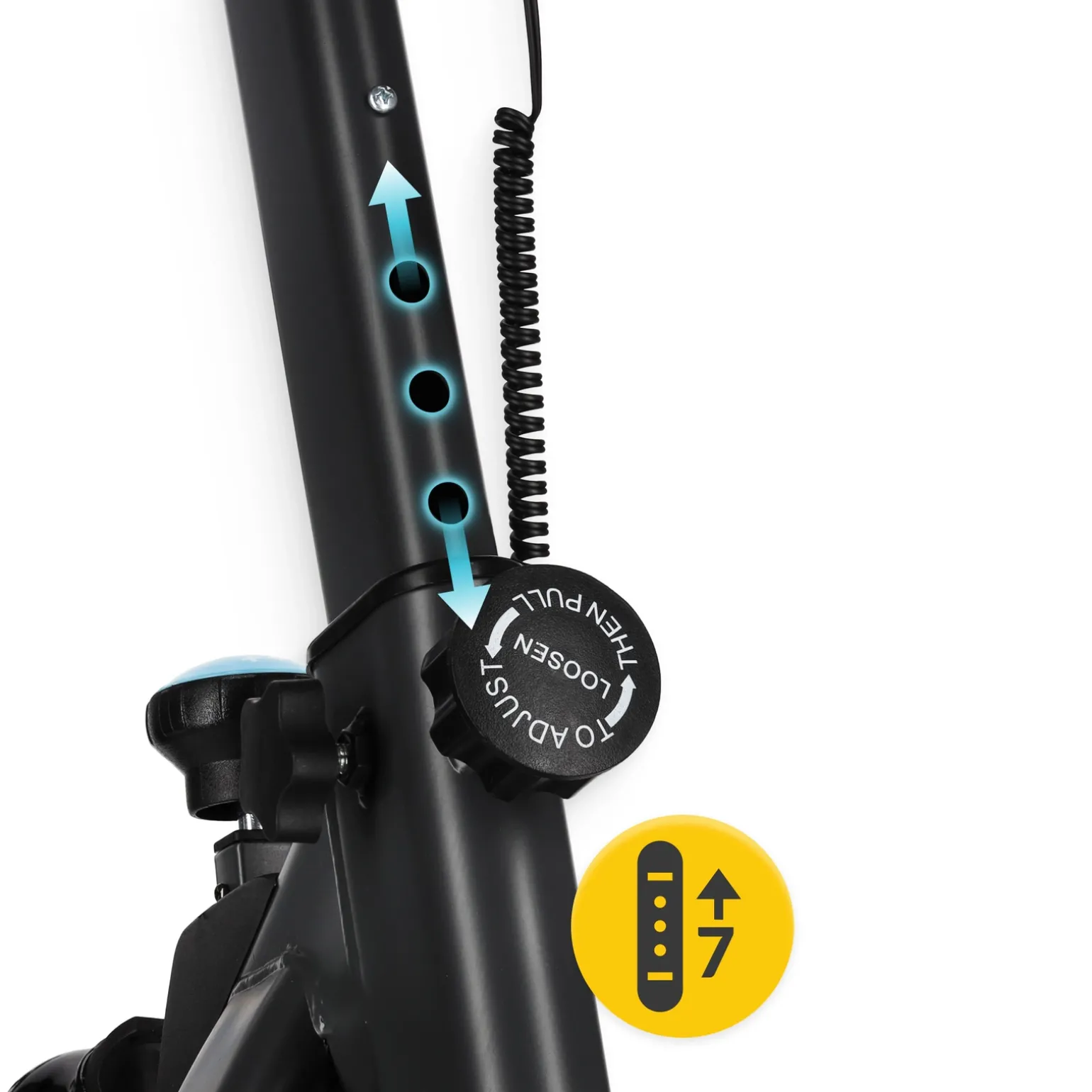 Rower spinningowy mechaniczny ULTRA szary