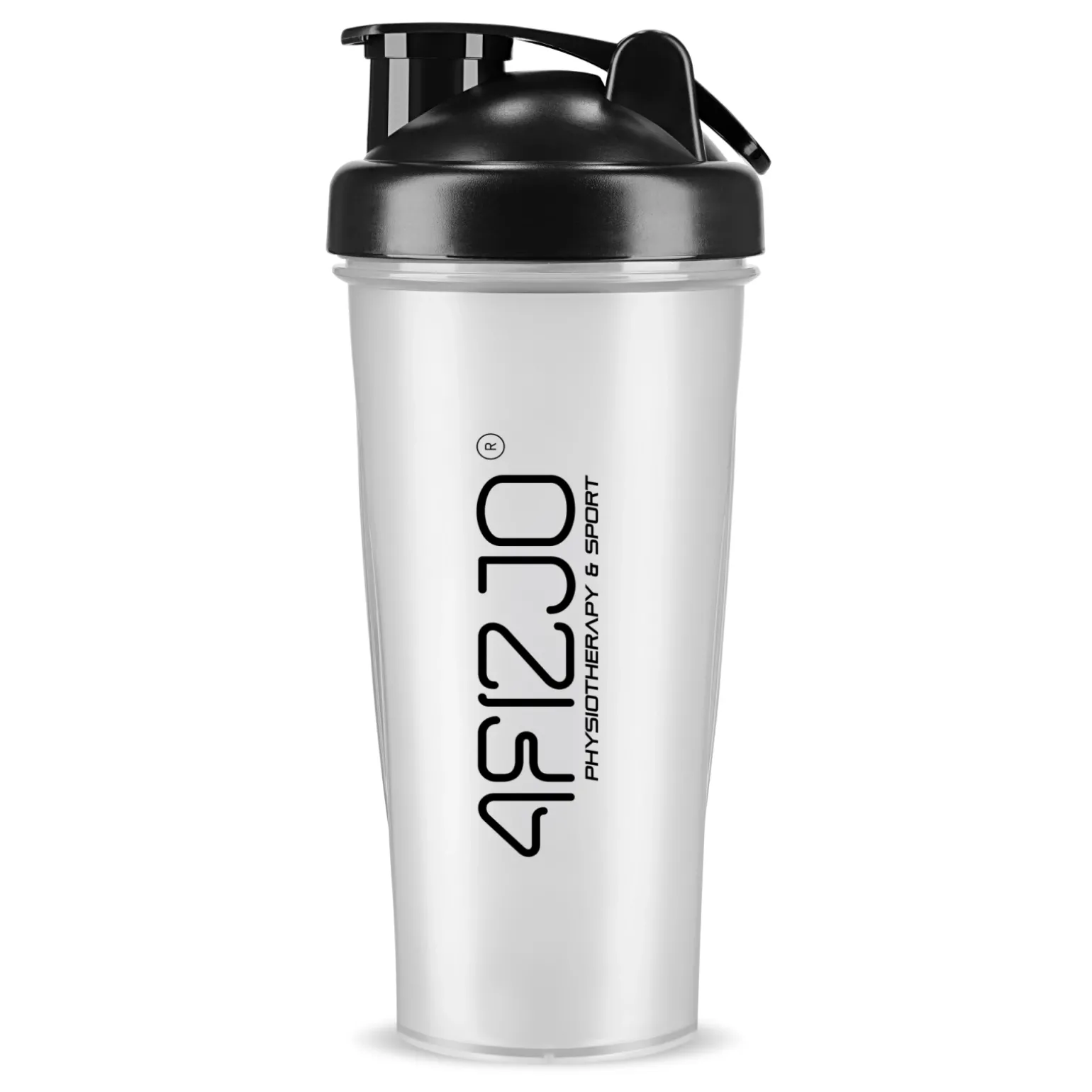 Shaker sportowy PRO do odżywek z siateczką 650 ml