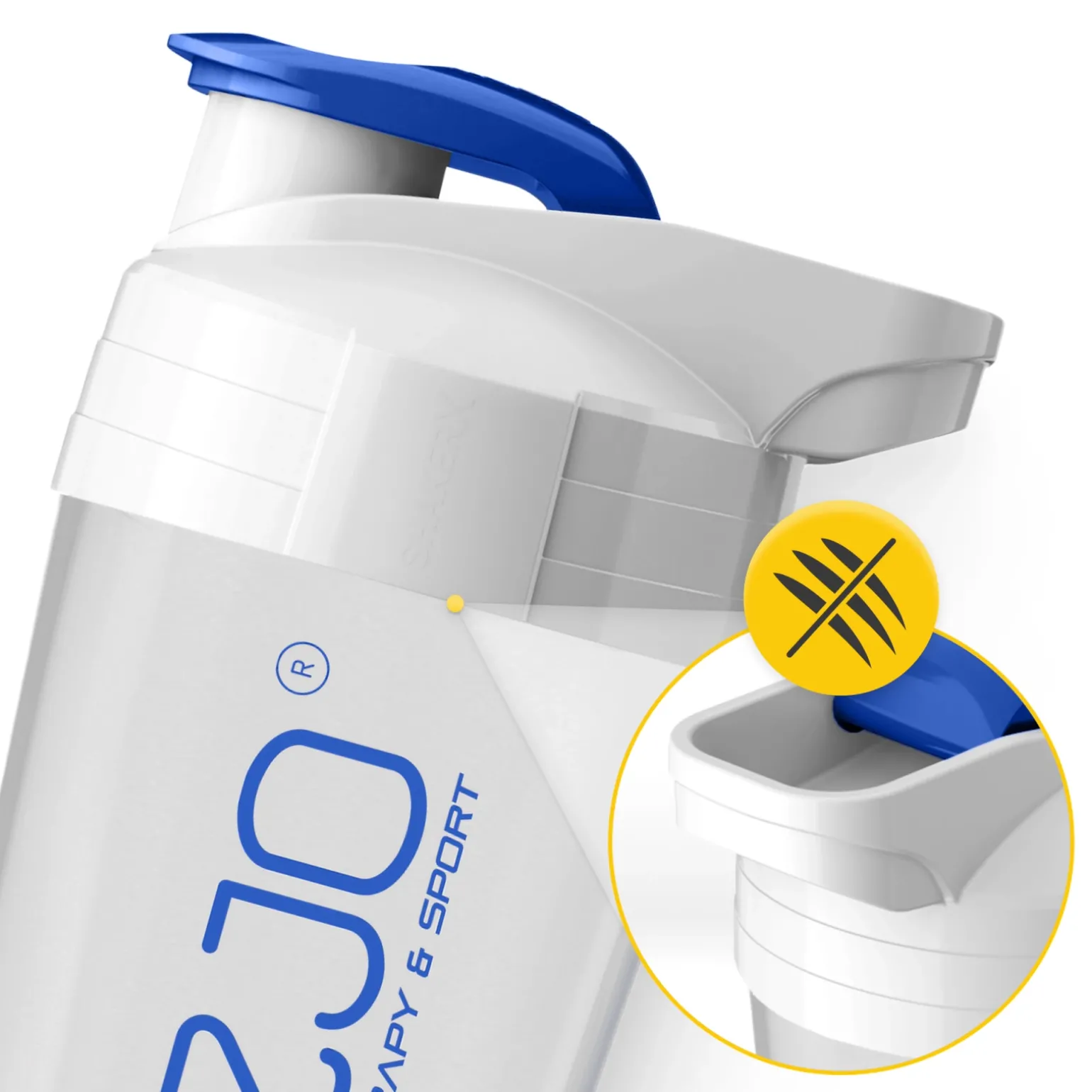 Shaker sportowy ULTRA do odżywek 700 ml