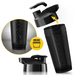 Shaker sportowy ULTRA do odżywek 700 ml