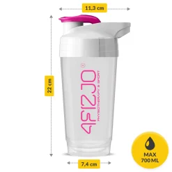 Shaker sportowy ULTRA do odżywek 700 ml