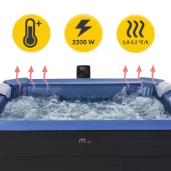 Spa ogrodowe MSpa SAPPHIRE WIFI 6 os.