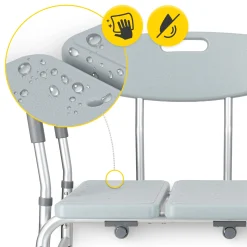 Taboret pod prysznic szeroki