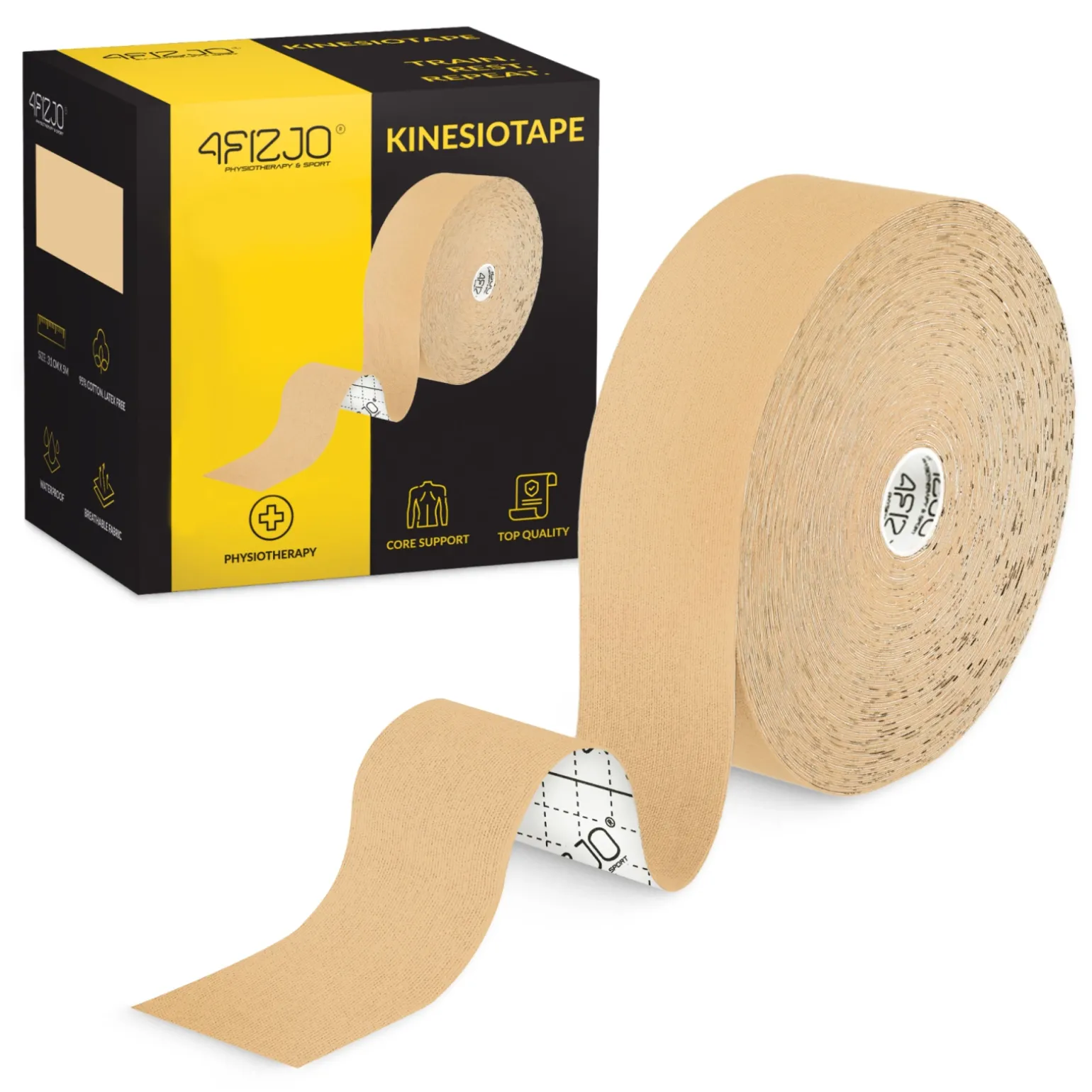 Taśma do kinesiotapingu 5 cm x 31 m
