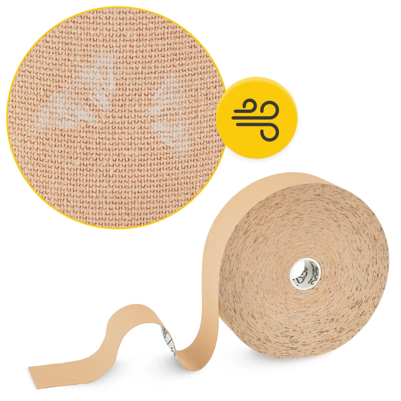 Taśma do kinesiotapingu 5 cm x 31 m