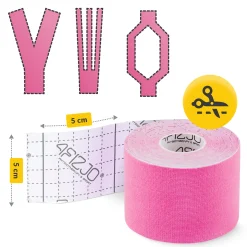Taśma do kinesiotapingu 5 cm x 5 m