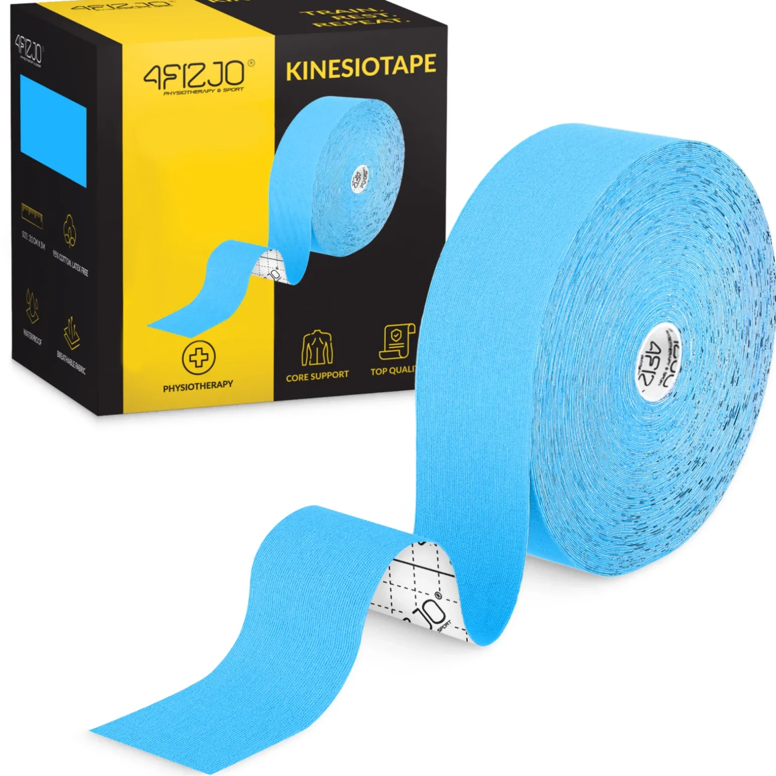 Taśma do kinesiotapingu 5 cm x 31 m