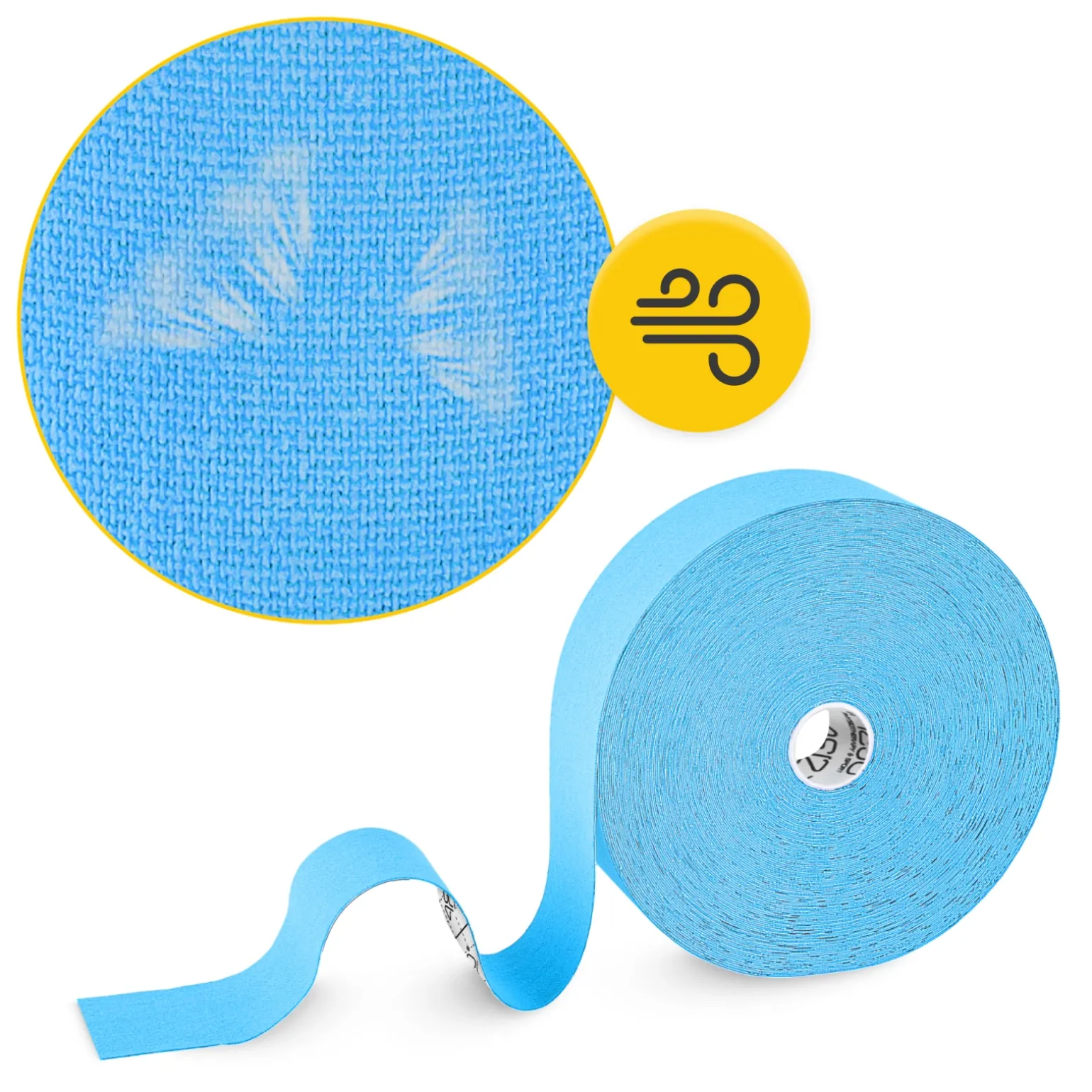 Taśma do kinesiotapingu 5 cm x 31 m