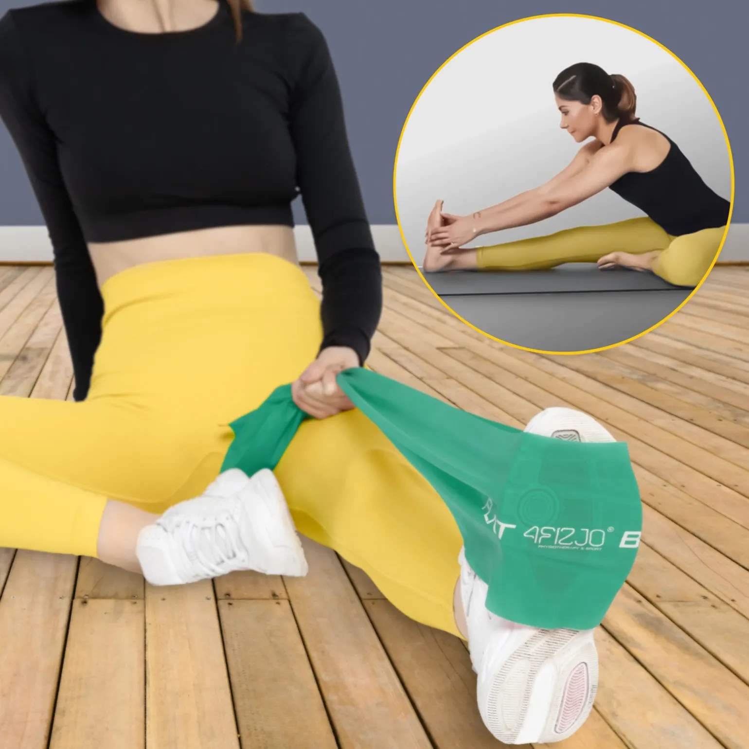 Taśma rehabilitacyjna FLAT BAND 5-8 kg