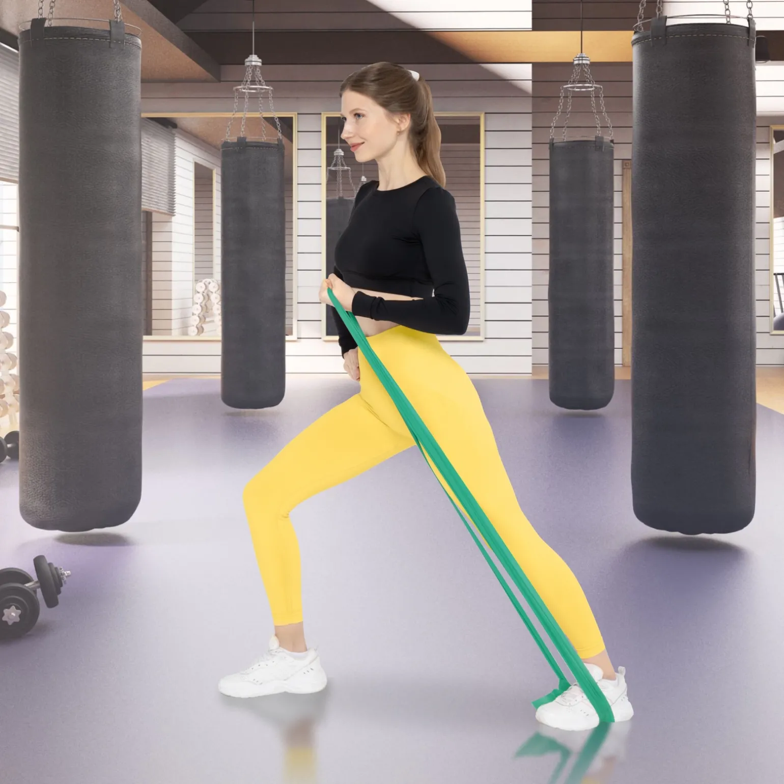 Taśma rehabilitacyjna FLAT BAND 5-8 kg