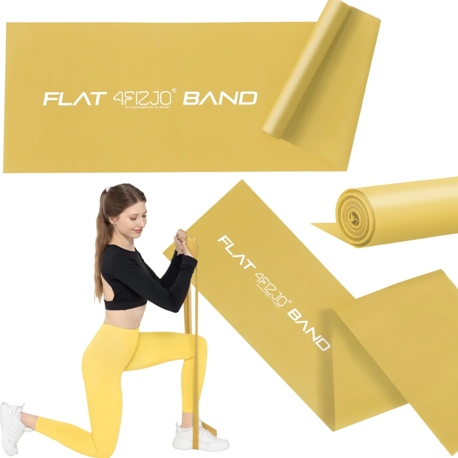 Taśma rehabilitacyjna FLAT BAND 25-35 kg
