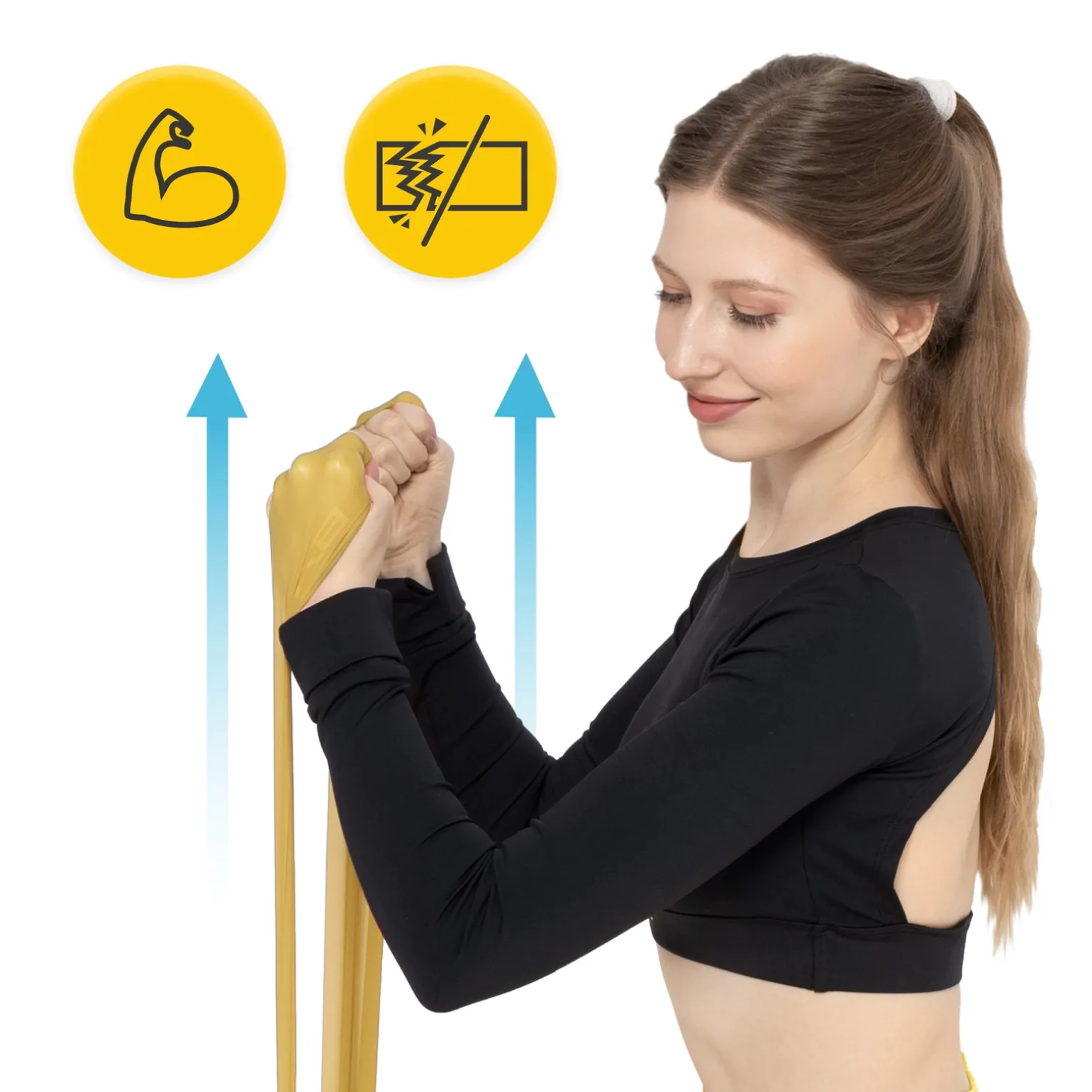Taśma rehabilitacyjna FLAT BAND 25-35 kg