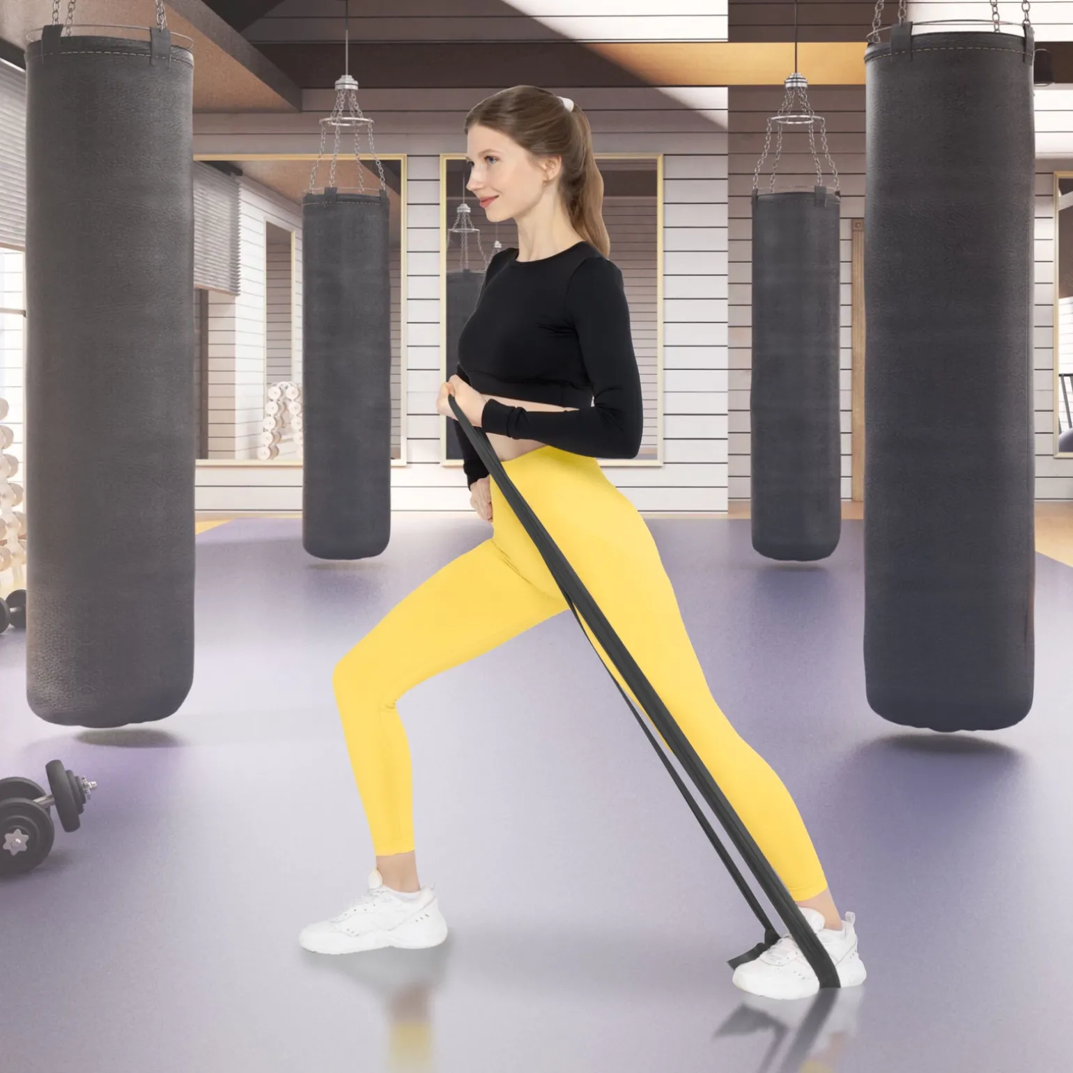 Taśma rehabilitacyjna FLAT BAND 12-15 kg 30 m