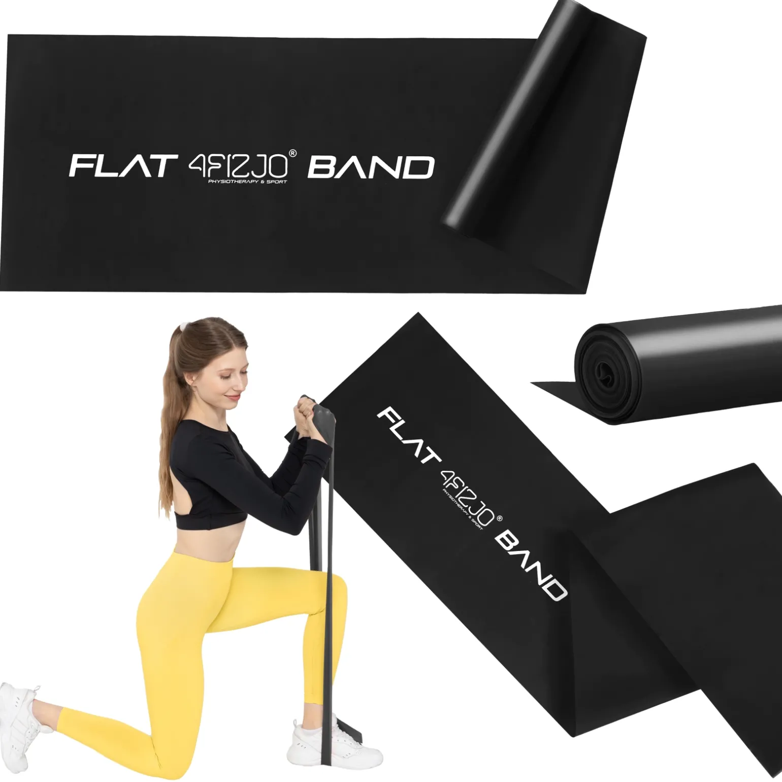 Taśma rehabilitacyjna FLAT BAND 12-15 kg