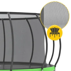 Trampolina ogrodowa dla dzieci PRO 496 cm 16FT