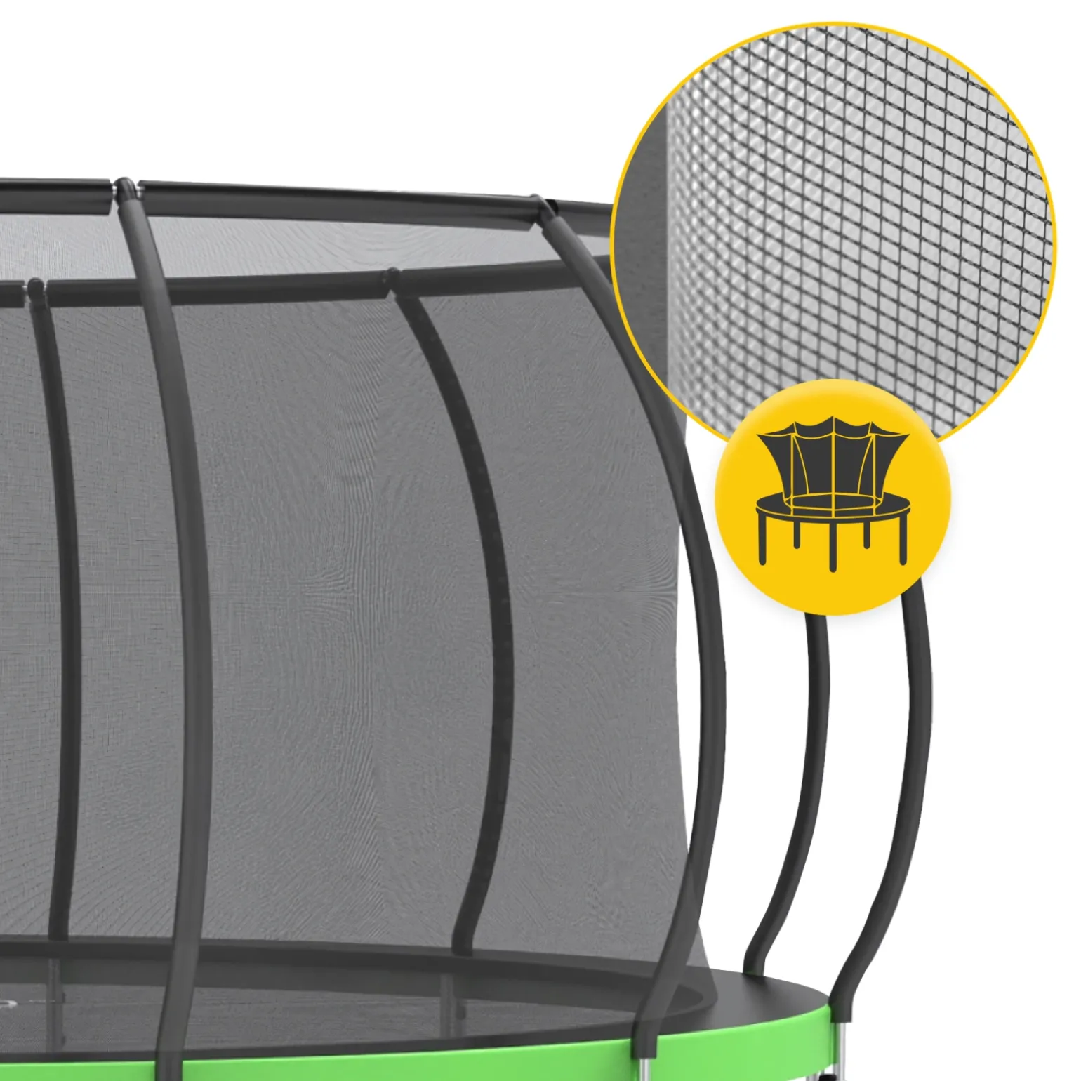 Trampolina ogrodowa dla dzieci PRO 496 cm 16FT