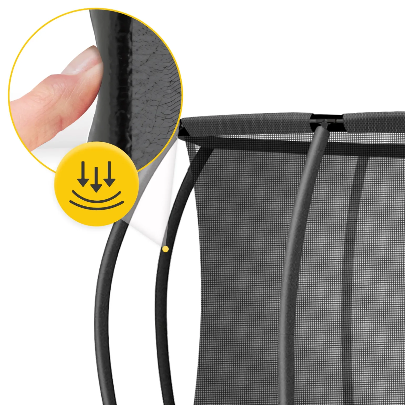 Trampolina ogrodowa dla dzieci PRO 496 cm 16FT